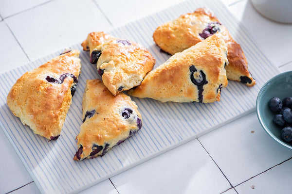 Protein Blueberry Lemon Scones