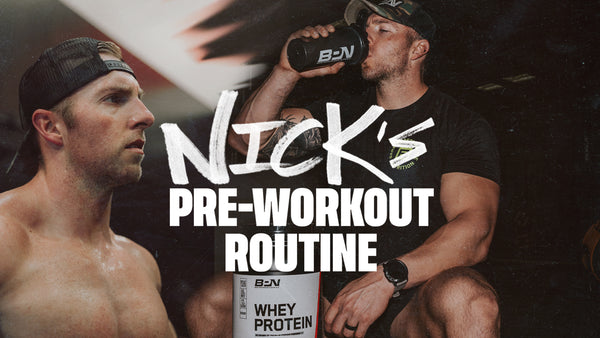 Nick Bare's Pre Workout Routine.