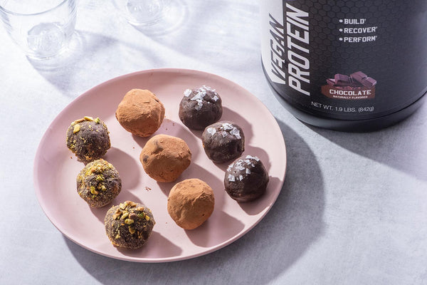 Vegan Chocolate Protein Truffles