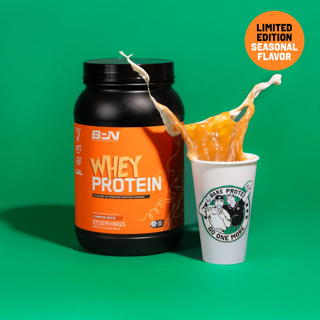  BARE PERFORMANCE NUTRITION, BPN Whey Protein Powder, Whey  Protein Concentrate, Native Micellar Casein, Amazing Mixability, Milk N'  Cookies : Health & Household